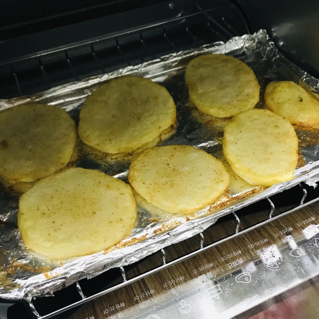 烤箱烤土豆片