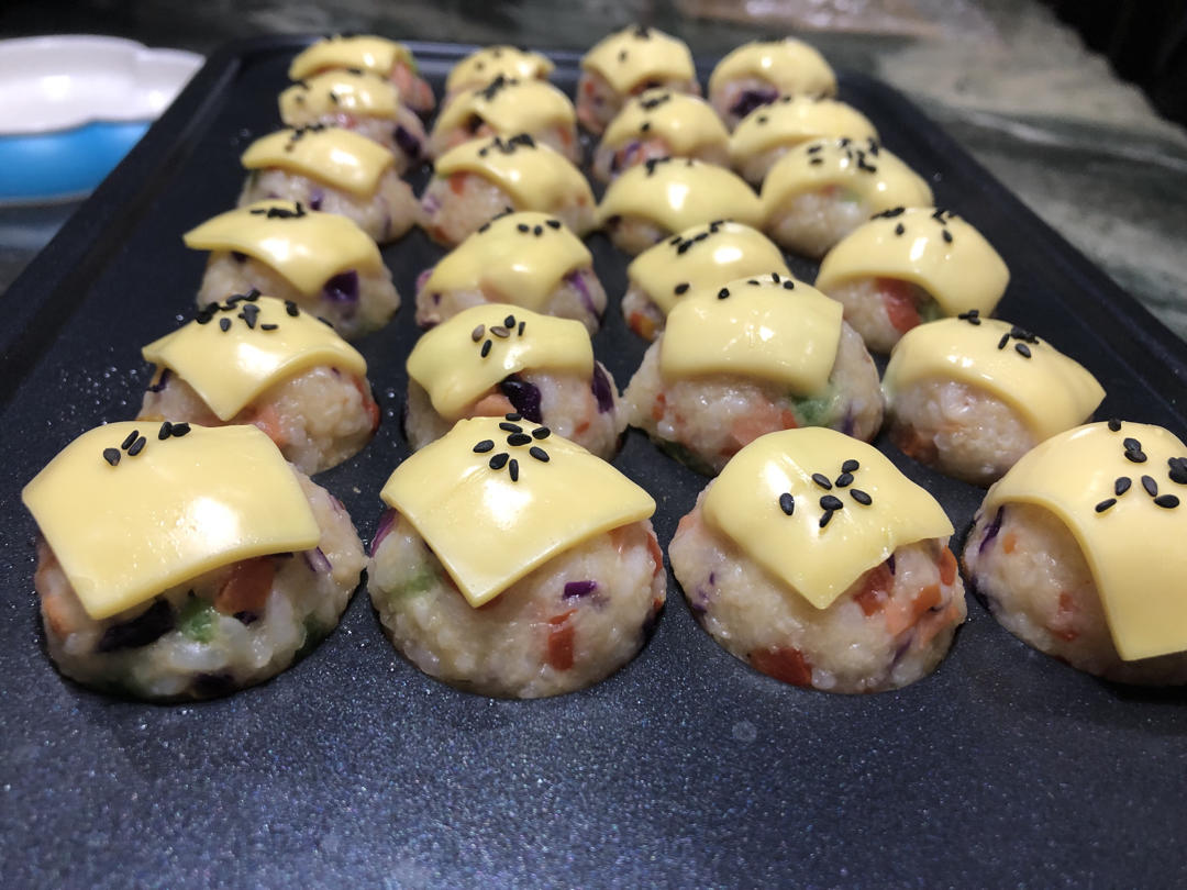 ⭕️日式芝士小饭团—快手哄娃利器