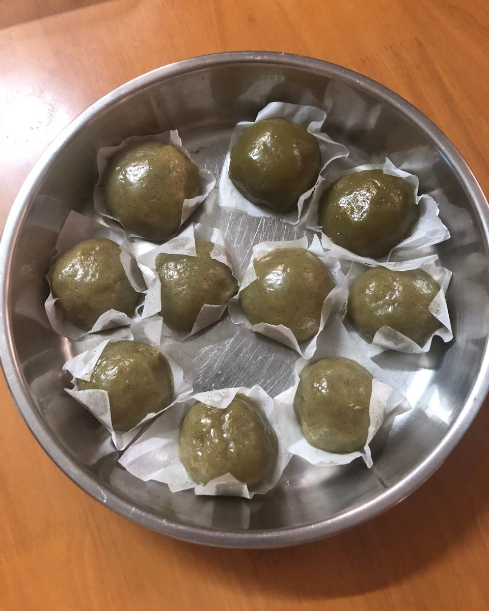 青团 | 咸蛋黄肉松馅