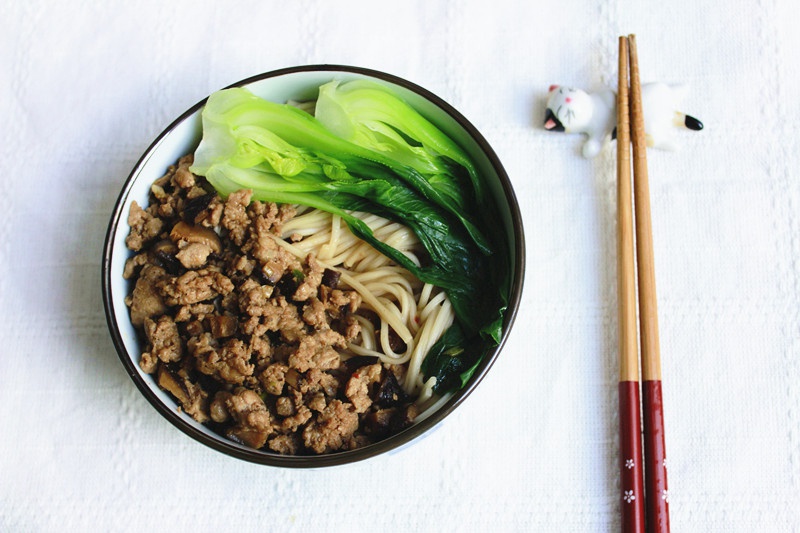 香菇肉燥面