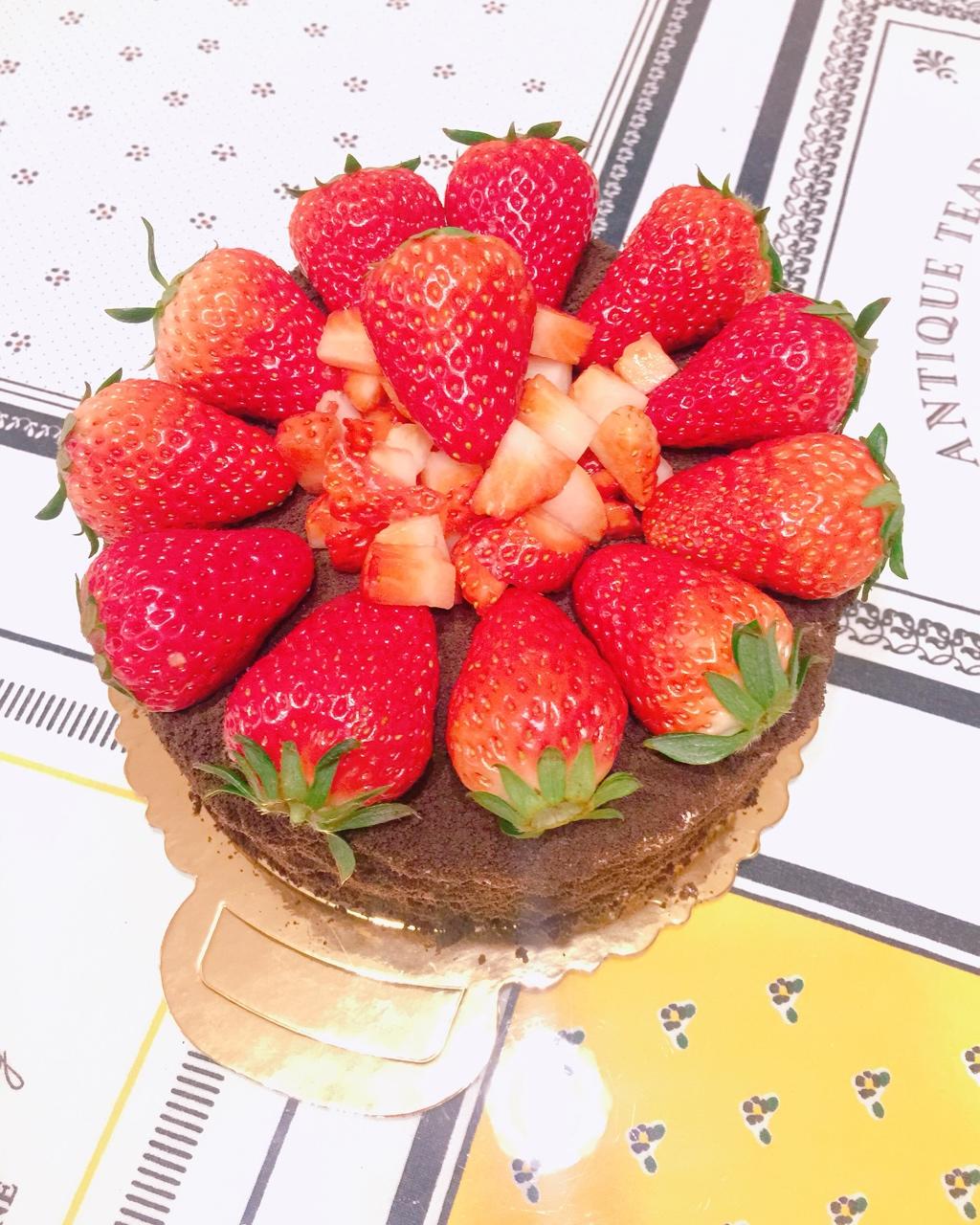 奥利奥水果奶油蛋糕