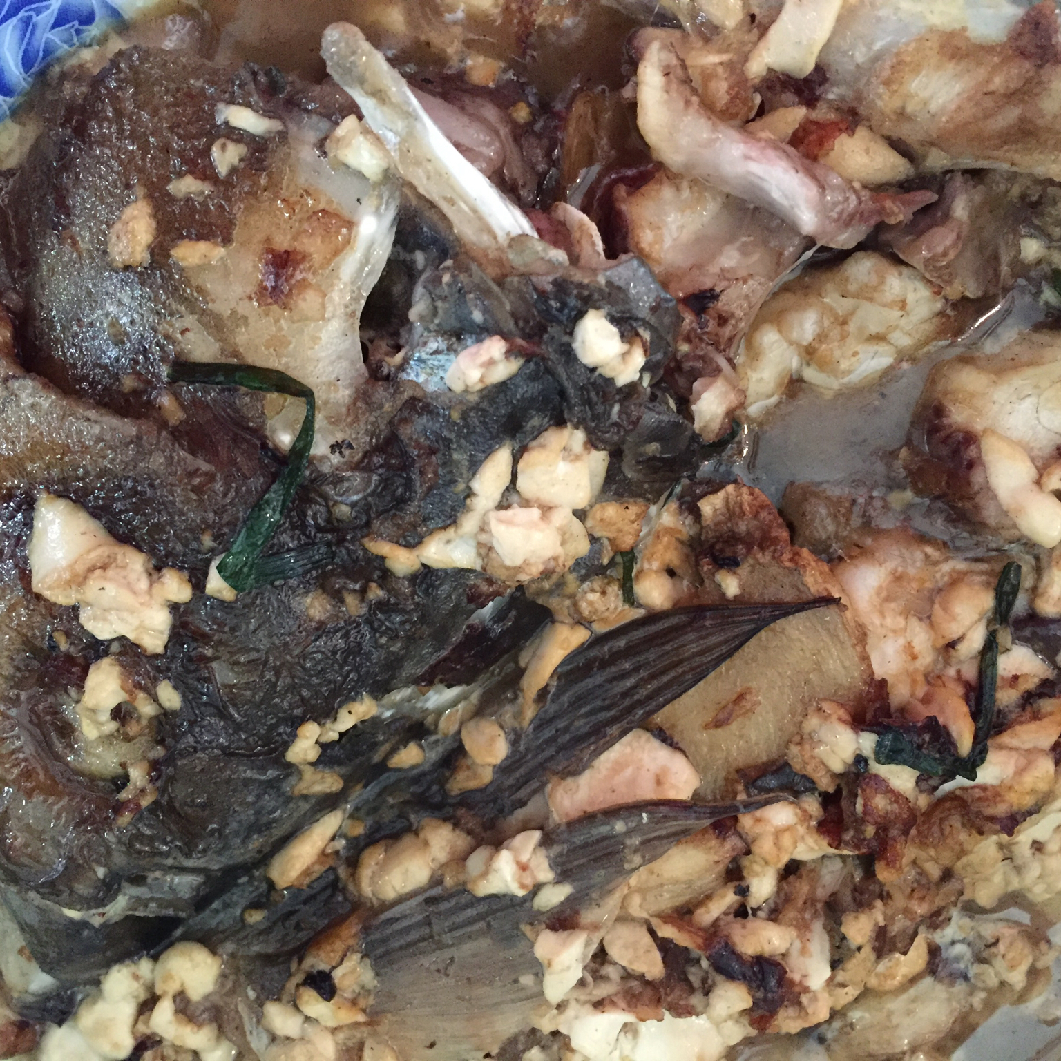 红烧鱼头豆腐