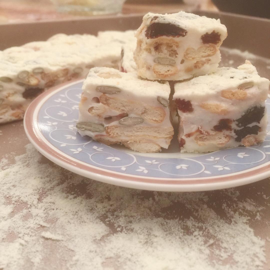 风靡吃货圈的雪花酥