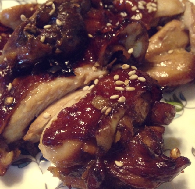 照烧鸡腿饭