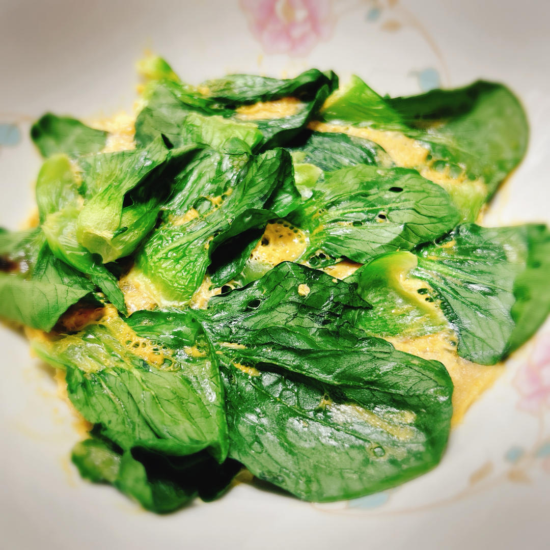 微波炉5分钟包菜鸡蛋