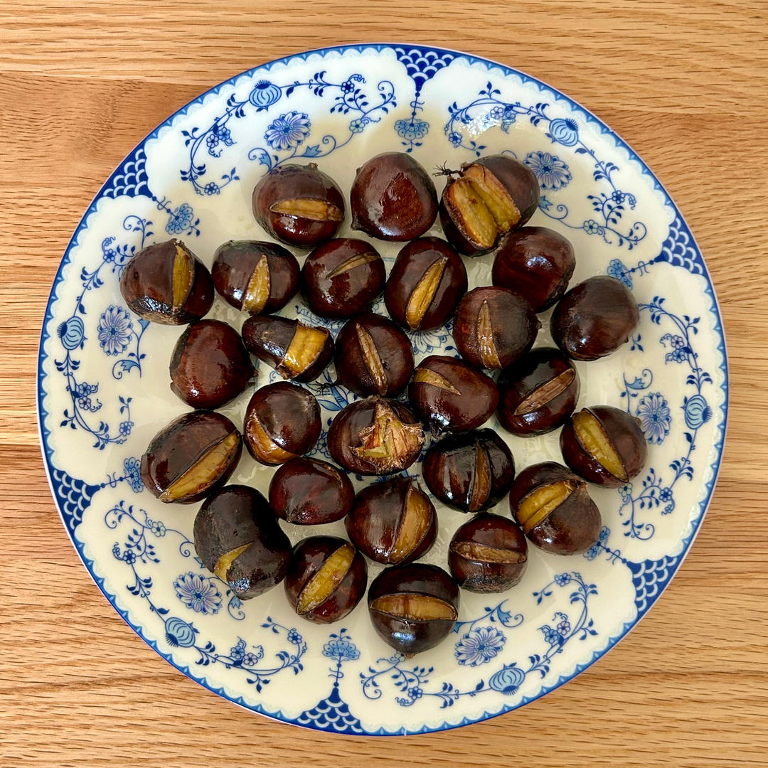 简单三步！让你吃到比街上买的糖炒板栗还好吃的糯🌰！