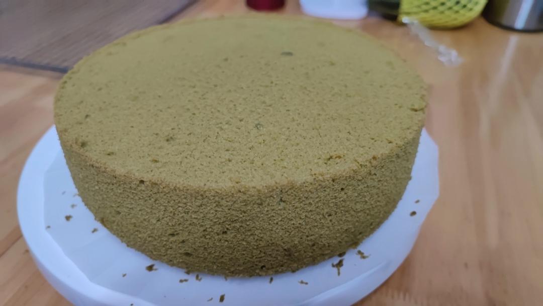 抹茶戚风（6寸加高10厘米）