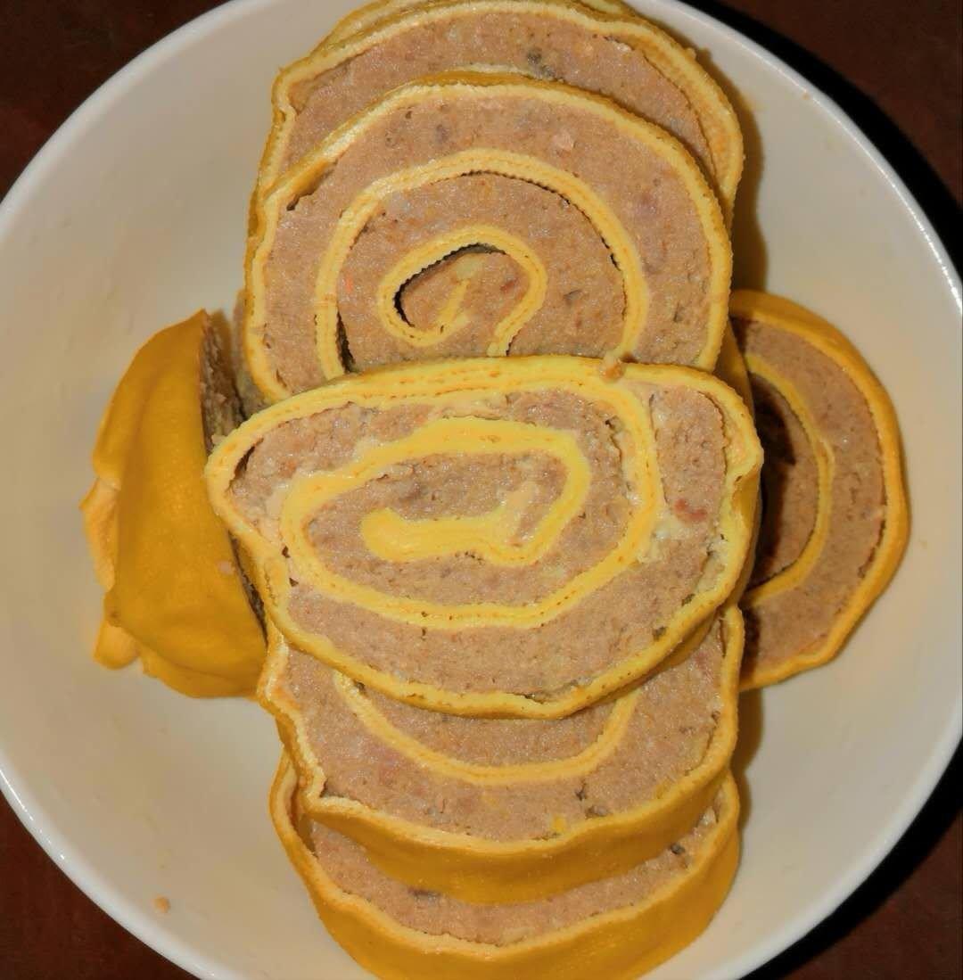 千张豆腐皮猪肉卷