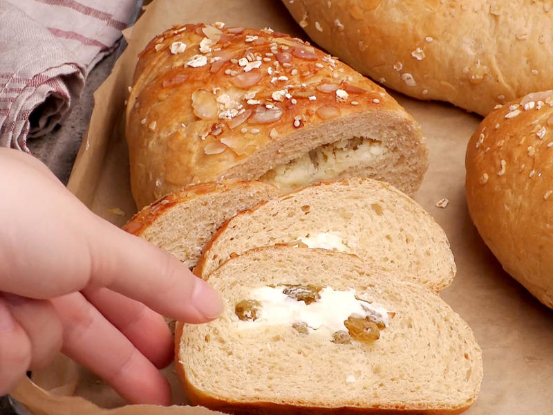 纯奶手撕吐司的做法 步骤1