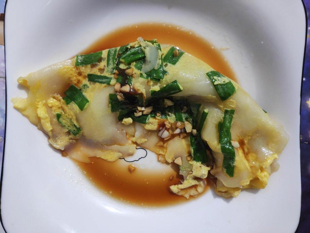 留学生自制肠粉（平底锅版）