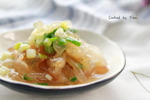 葱油海蜇【新年家宴小菜】的做法 步骤3