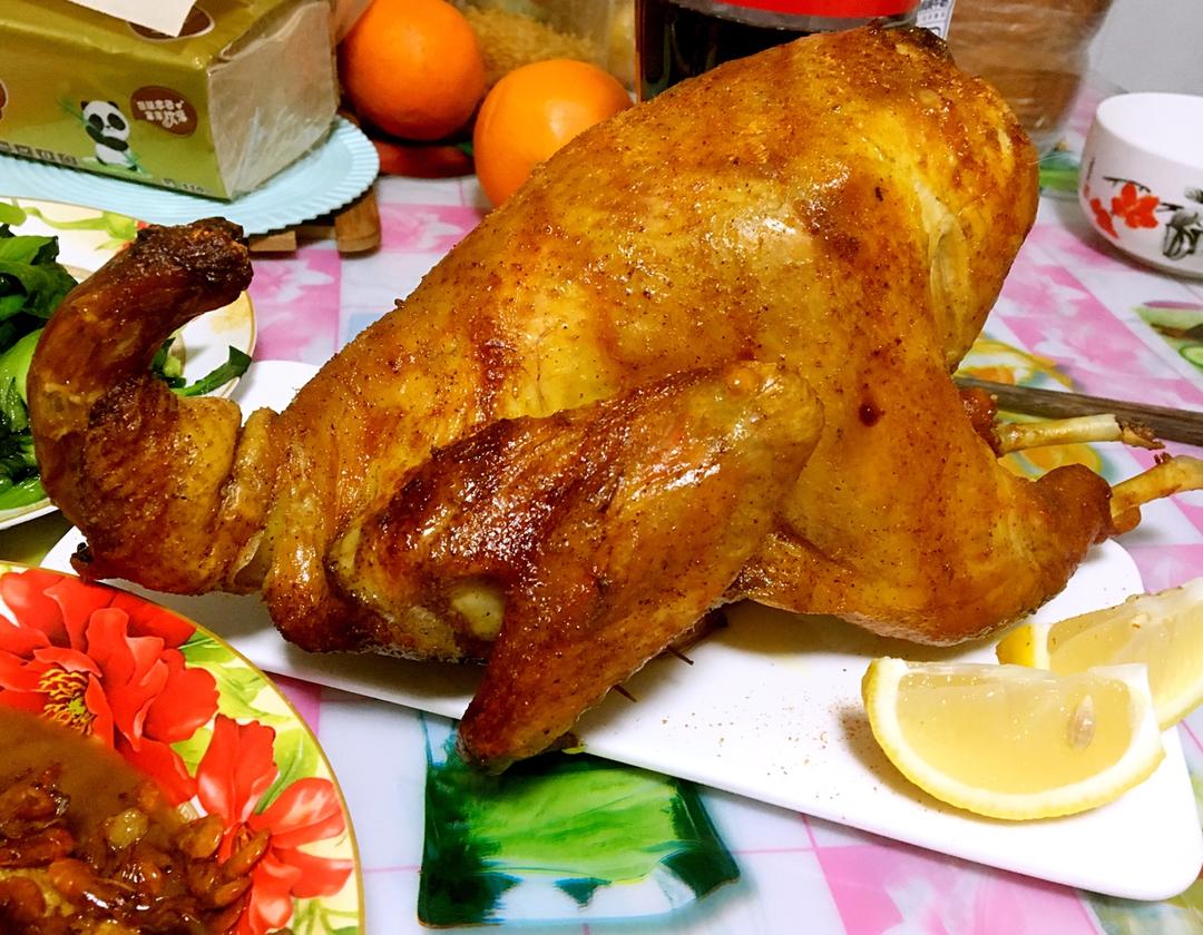 脆皮烤鸡