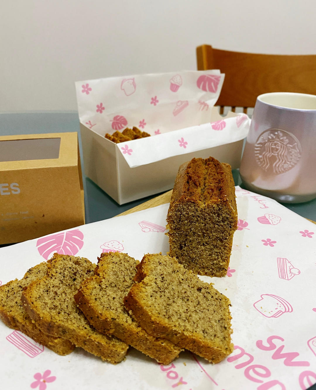 不用刷糖水照样好吃的红茶磅蛋糕