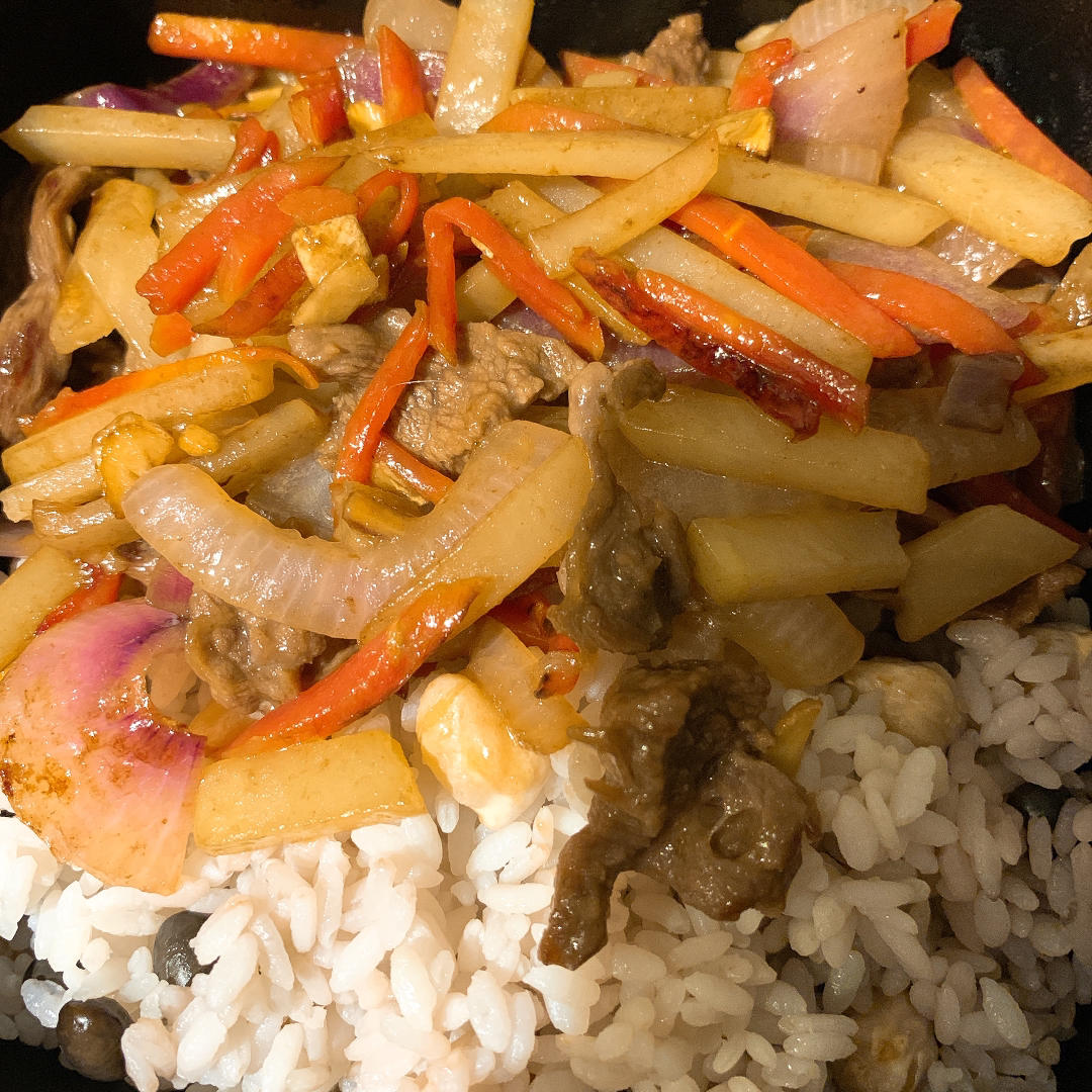 土豆炒牛肉