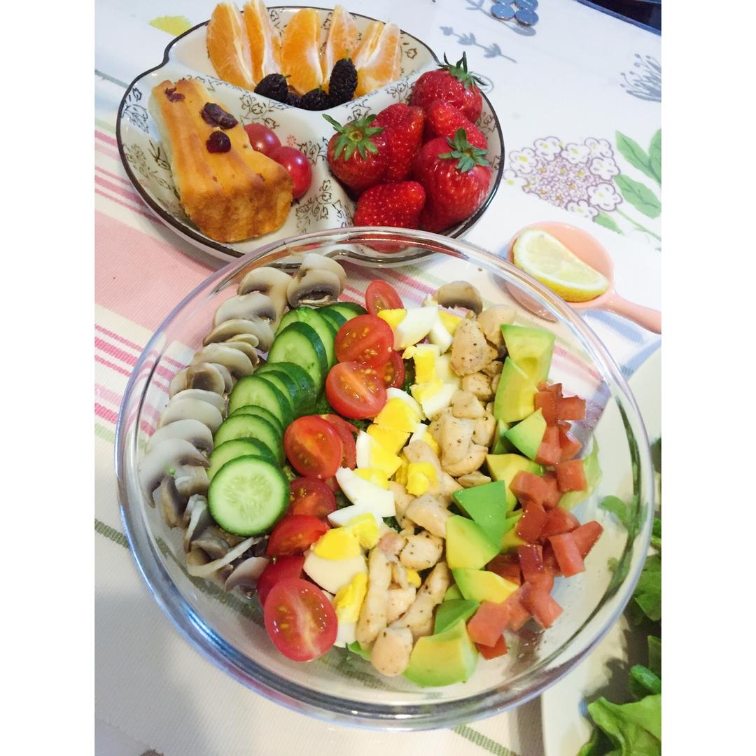 营养齐全的【Cobb Salad】