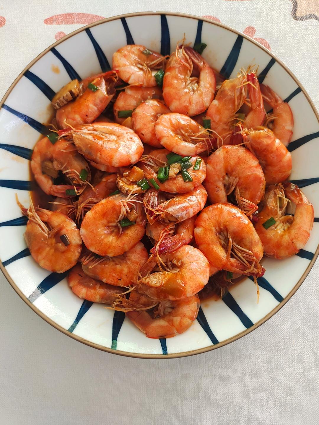 家庭版油焖大虾