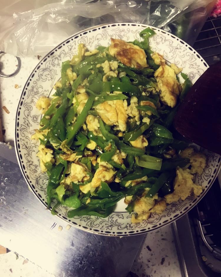 青椒鸡蛋