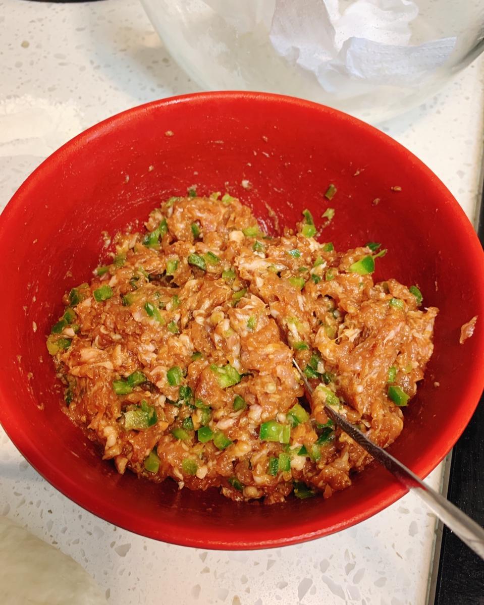 家常酱香肉饼 Minced Pork Pancake