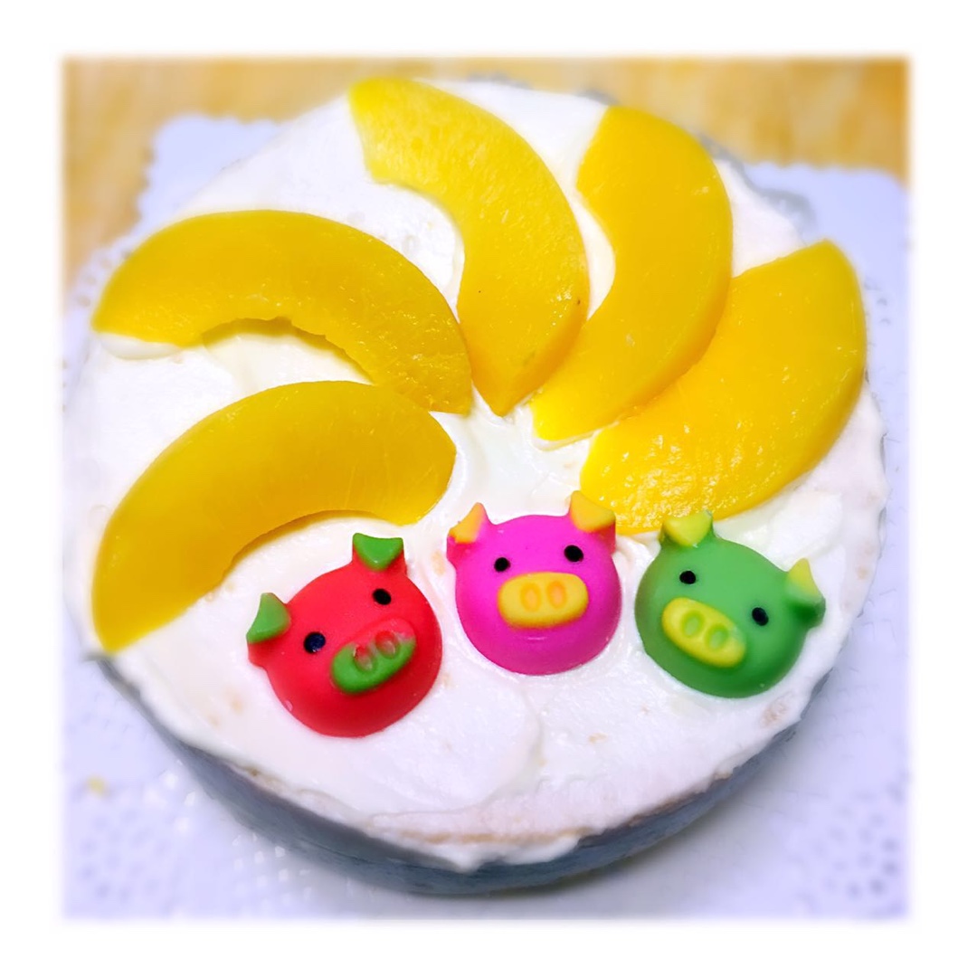 6寸戚风蛋糕（2蛋）