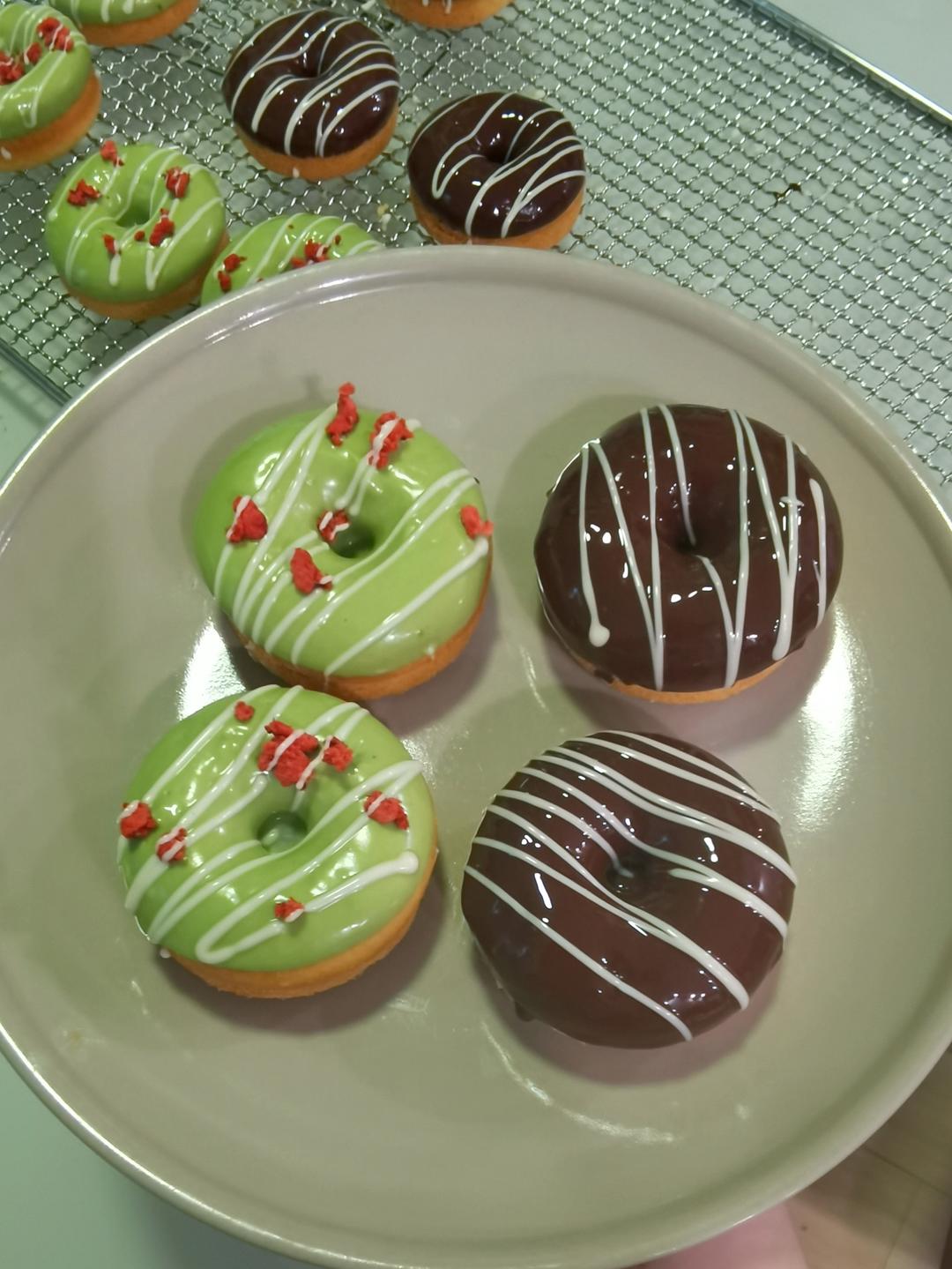 三花形烤箱甜甜圈🍩