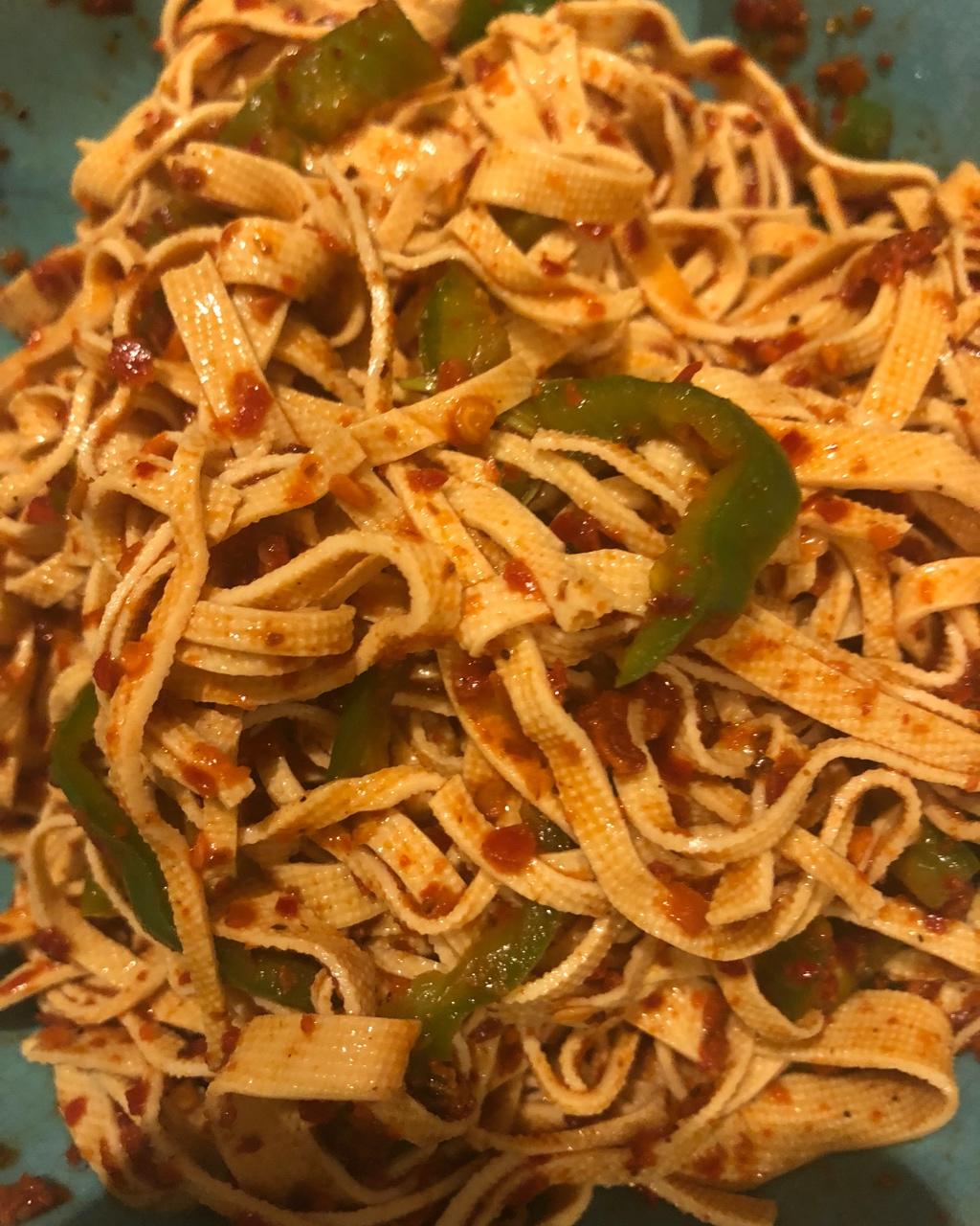 aki酱做的宁夏辣豆腐丝