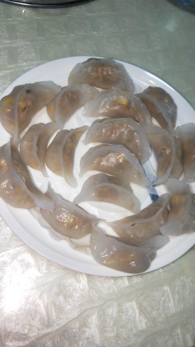 廖乖乖妈咪做的木薯粉版水晶饺子