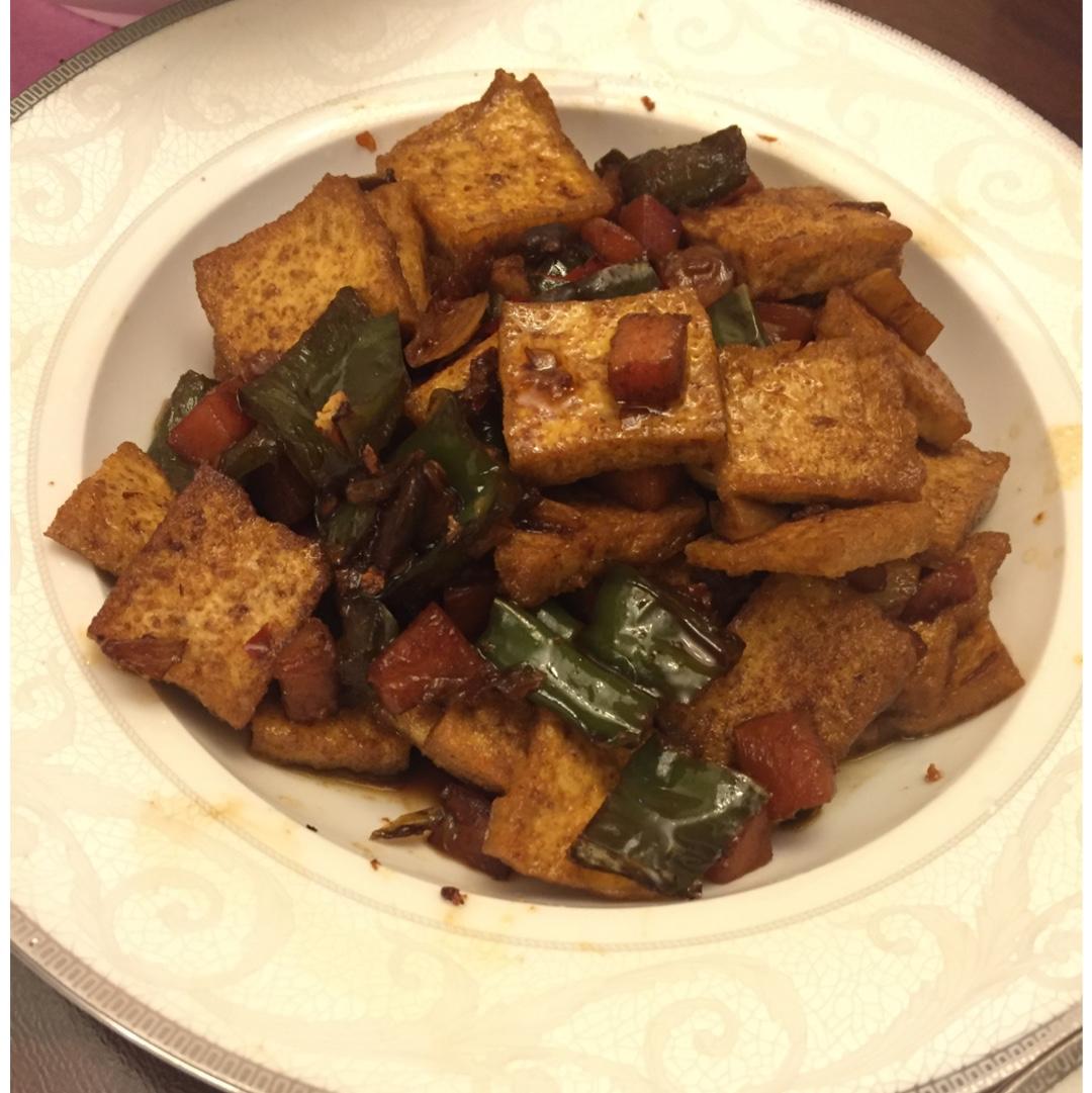 干锅千层豆腐