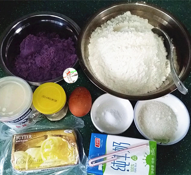 纯奶手撕吐司的做法 步骤1