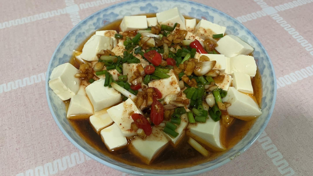 凉拌豆腐/小葱拌豆腐