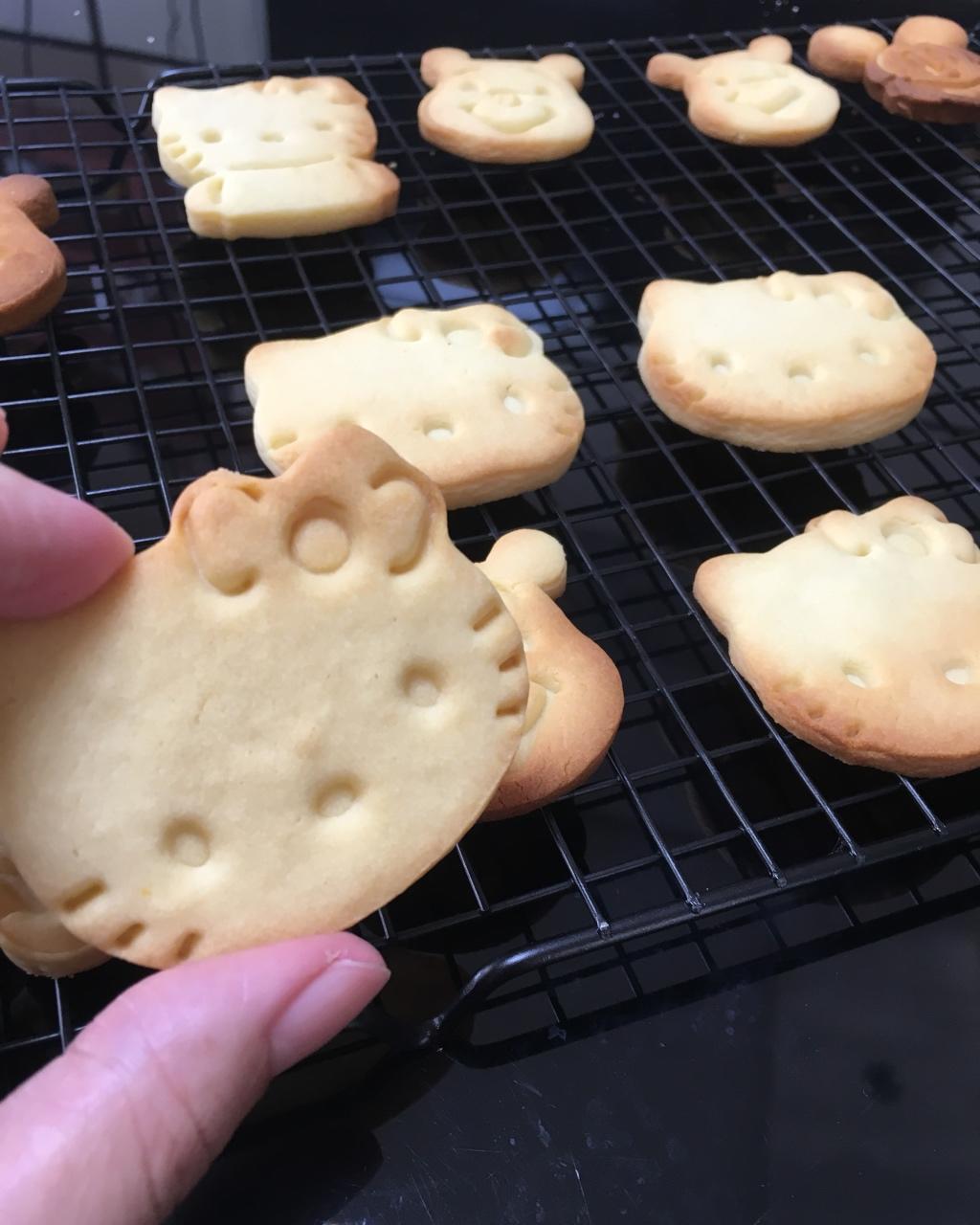 卡通黄油饼干