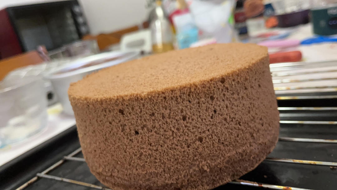 超柔软6寸戚风蛋糕(附8寸配方)零失败 超详细‼️含操作视频