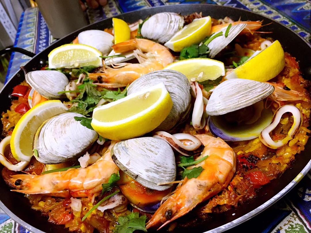 【曼食慢语】Seafood Paella 西班牙海鲜饭