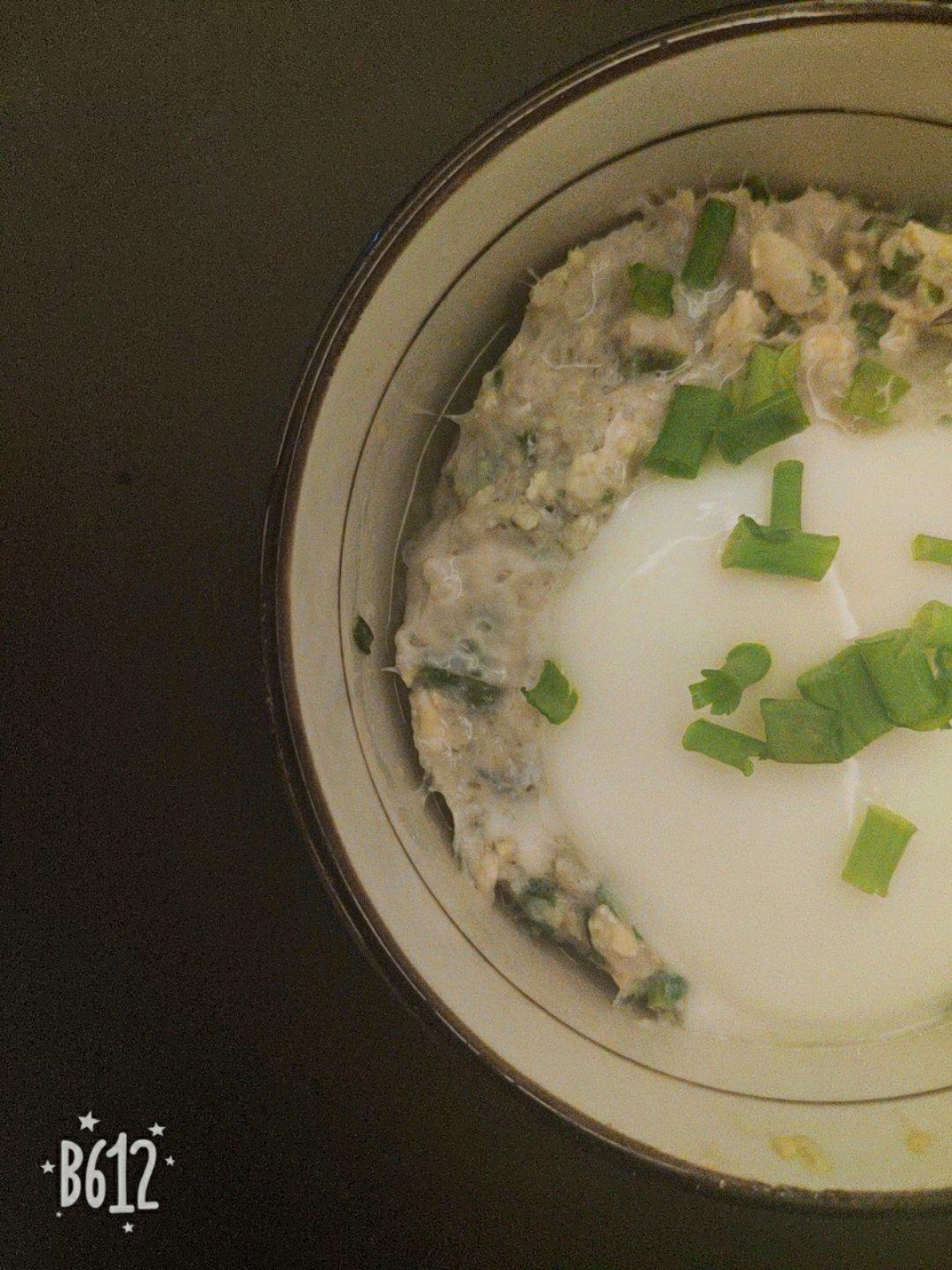 肉饼蒸蛋