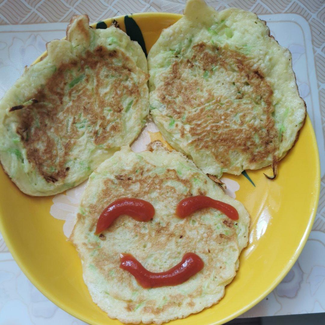 堂妈的西葫芦鸡蛋饼