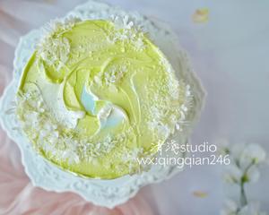 奶油霜裱花蛋糕的做法 步骤1