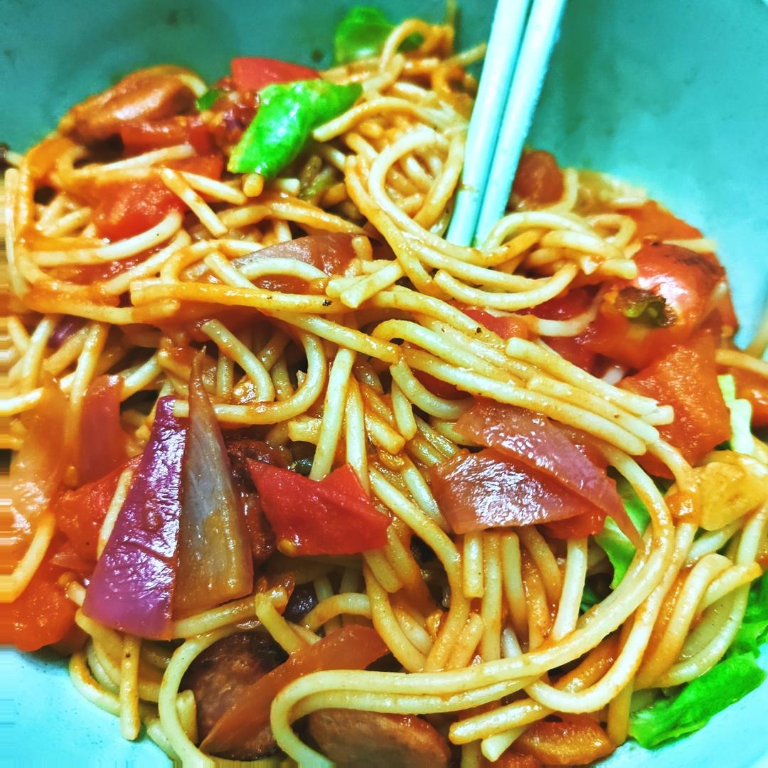 自从学会了这个意面，外面瞬间不香了～