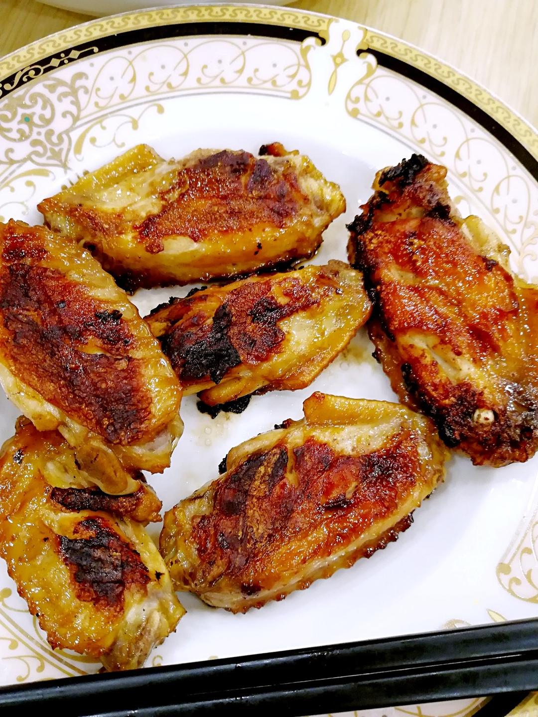 梦佳老师做的电饼铛香煎鸡翅