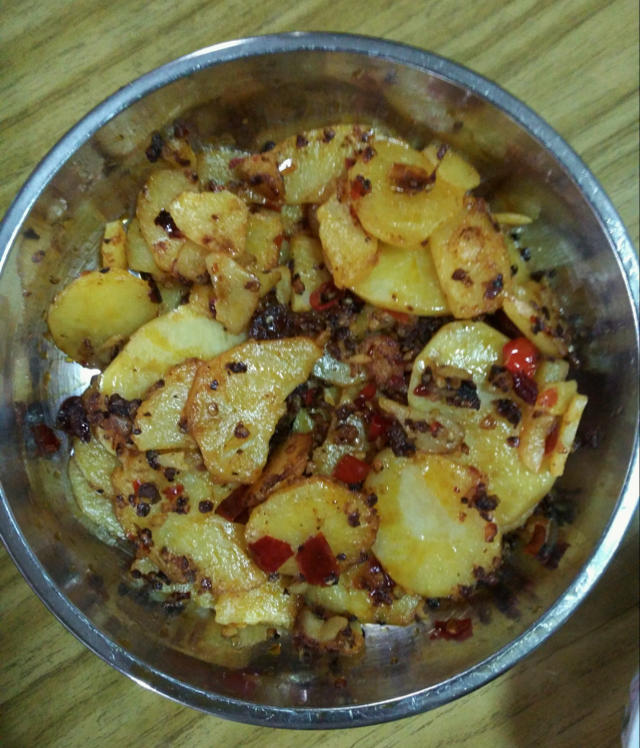 干锅土豆片
