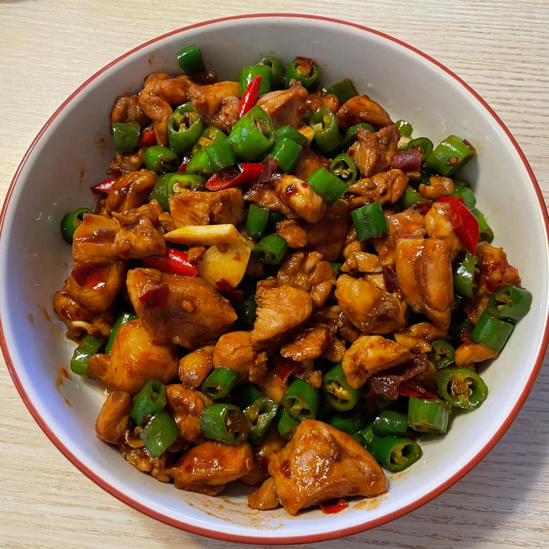 炒鸡下饭的小炒鸡