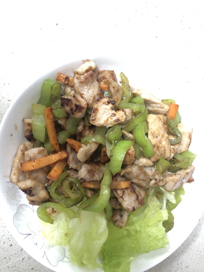 家常菜青椒炒肉