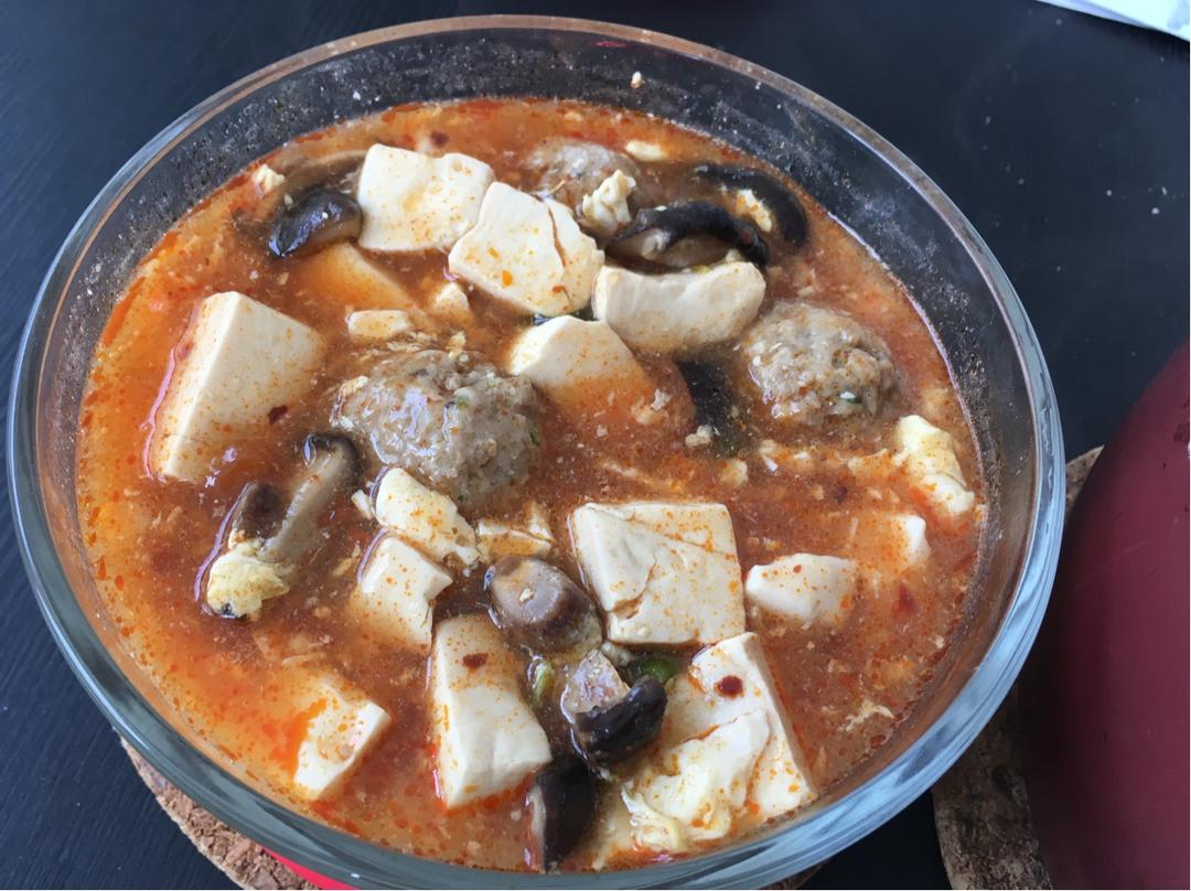酸辣豆腐汤