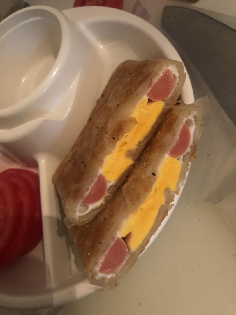 天天吃不腻✅火腿鸡蛋饼