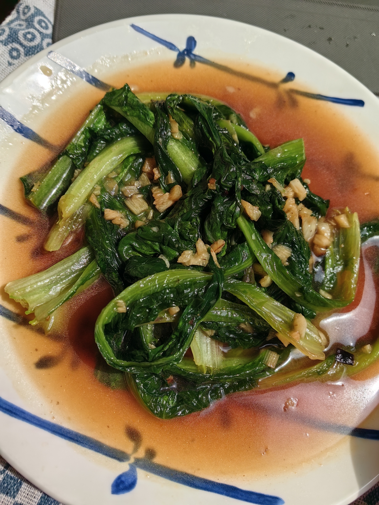 蒜蓉油麦菜（蚝油）