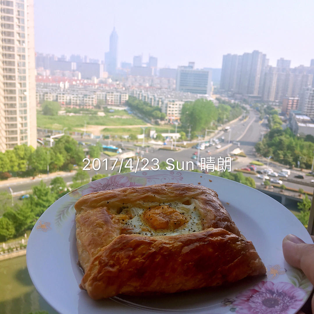 早餐必备之神器 飞饼蔬菜蛋挞