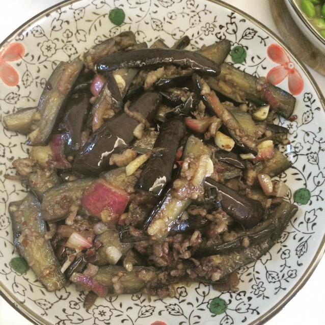 老丁的私房菜-油焖茄子