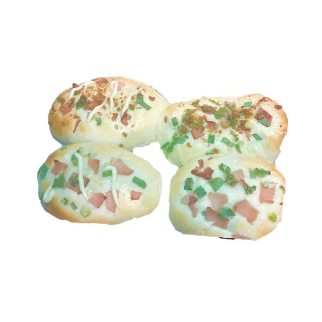 香葱火腿肉松面包