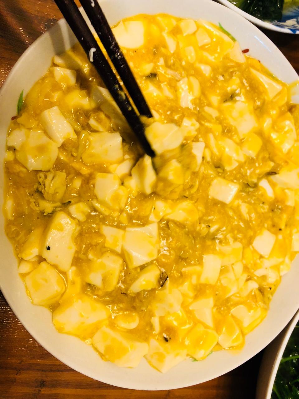 蟹粉豆腐（无姜葱版）