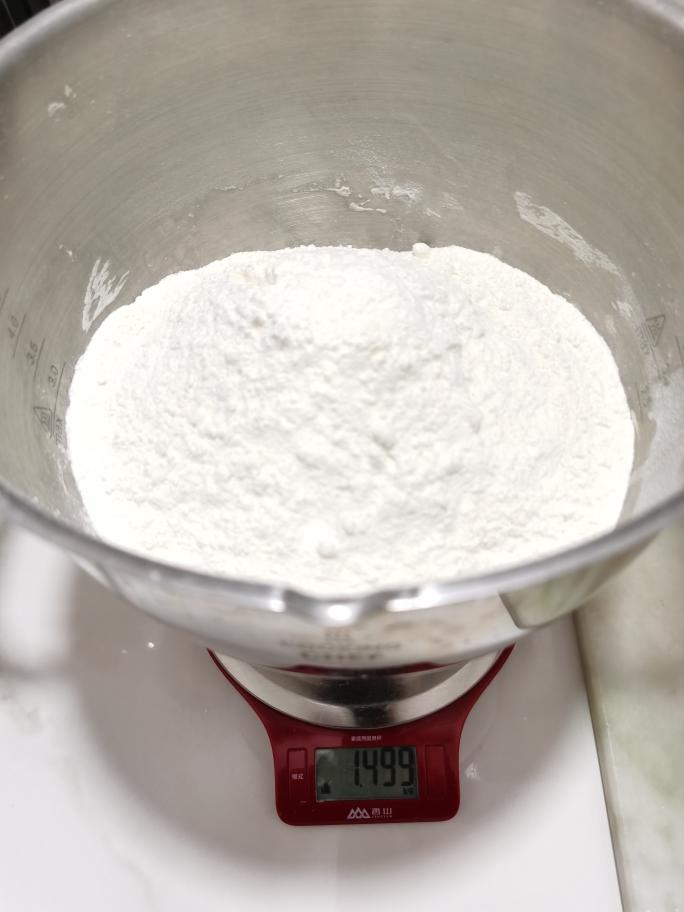 纯奶手撕吐司的做法 步骤1