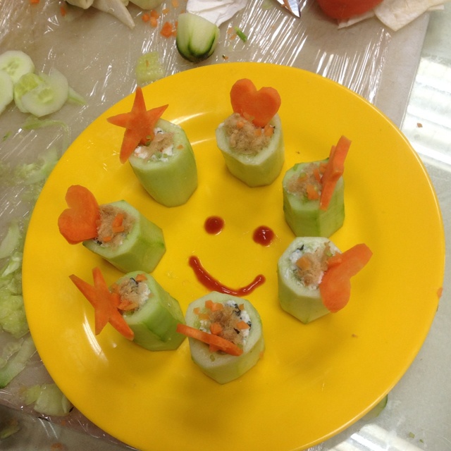豆腐酿青瓜