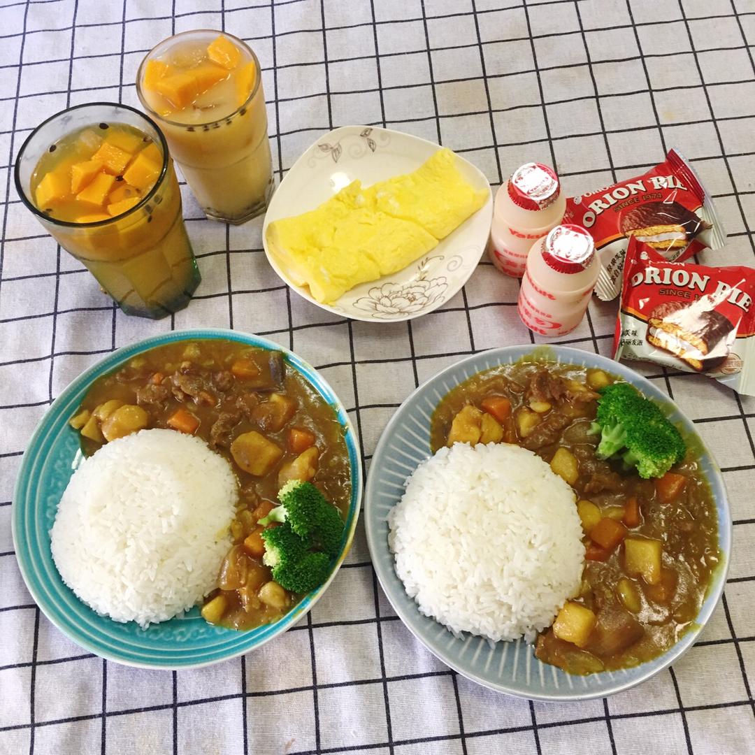 堂妈教你做咖喱牛肉饭